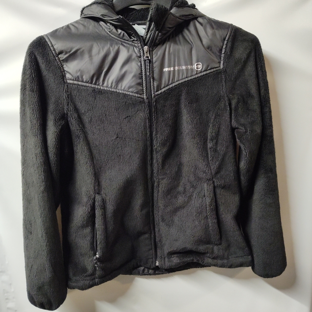 Free Country Black Teddy Jacket